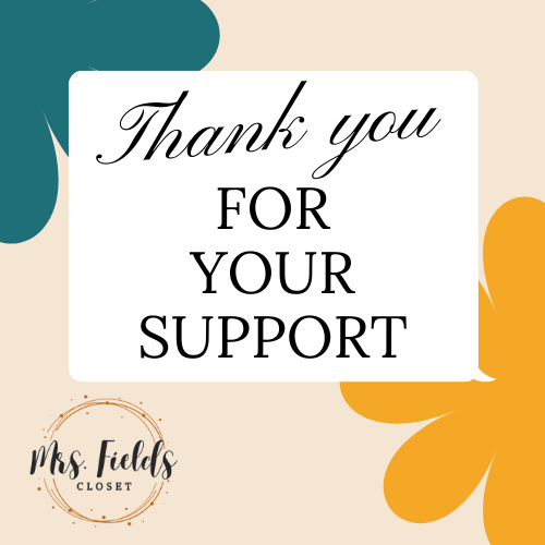 Thank you for your support!